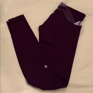 Purple Lululemon wunder under